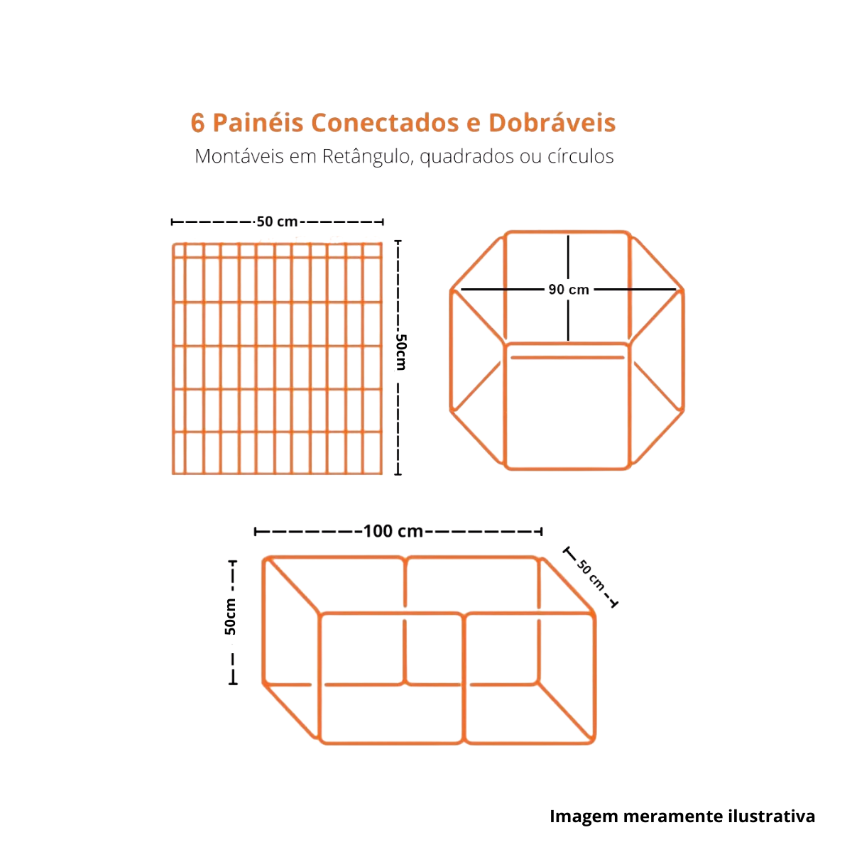 Cercadinho Pet Expen 50 cm - Imagem 6