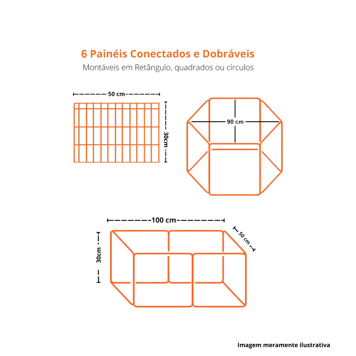 Cercadinho Pet Expen 30 cm - Imagem 5