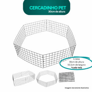 Cercadinho Pet Expen 30 cm
