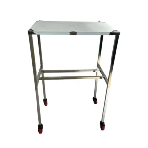 Mesa Auxiliar Veterinária 100% Inox